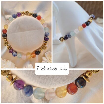 Bracelet "7 Chakras Mix"