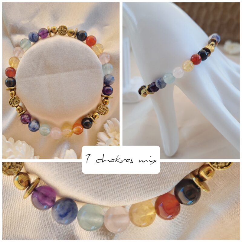 Bracelet "7 Chakras Mix"